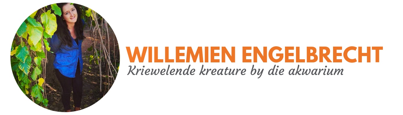 Willemien Engelbrecht: Kriewelende Kreature by die akwarium