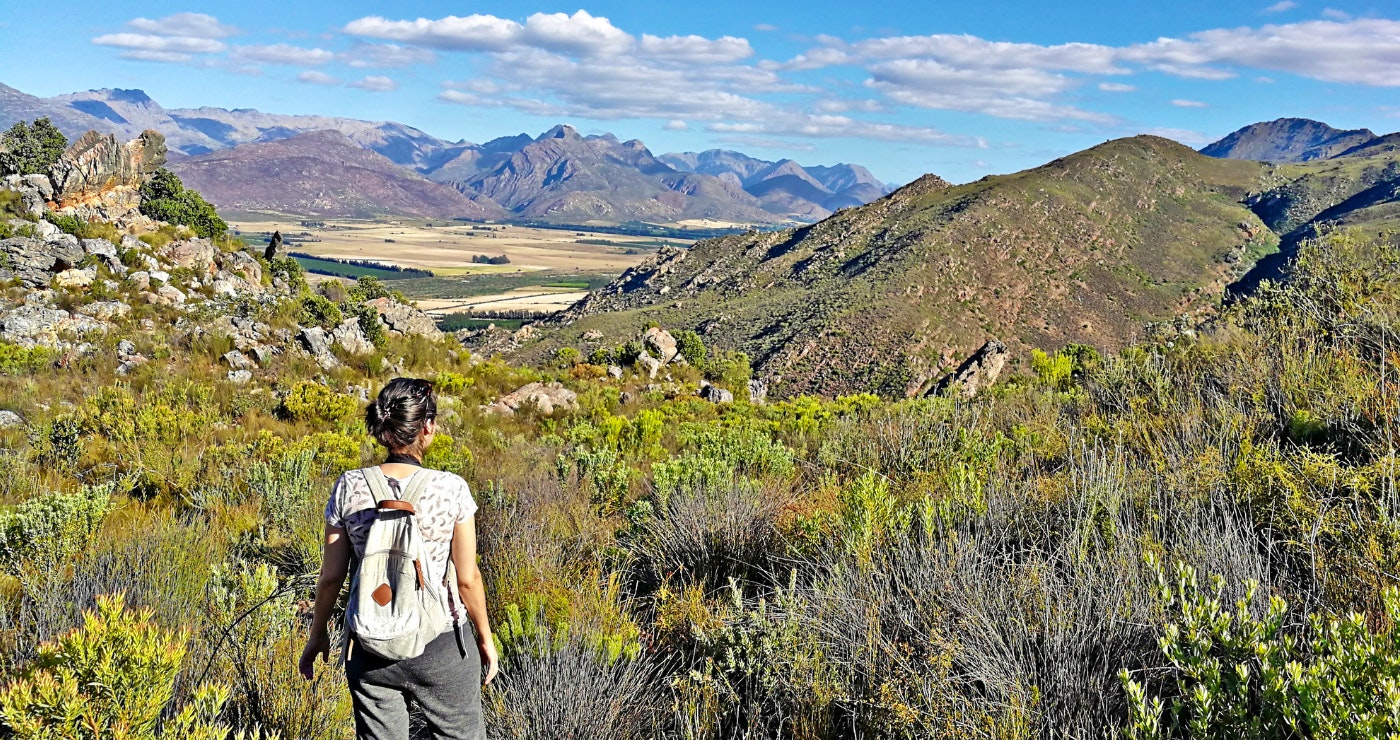 Hiking the Klein Olifants Route at Cederkloof.