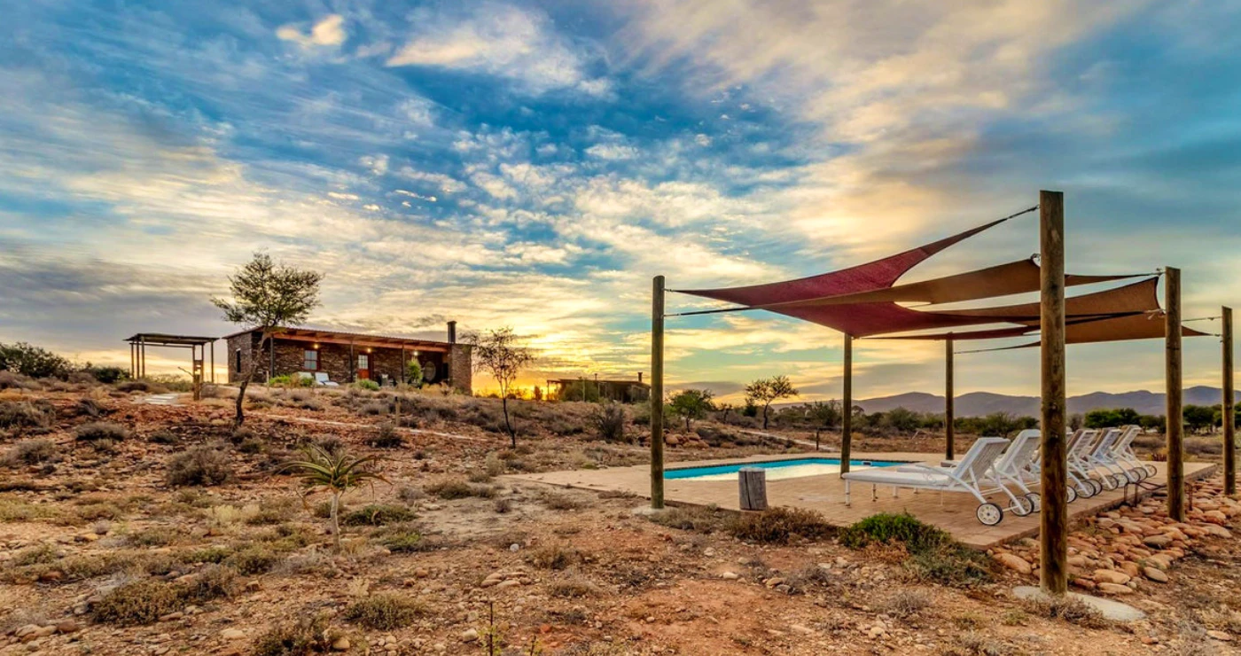 Voel soos Karoo-royalty by De Zeekoe Guest Farm