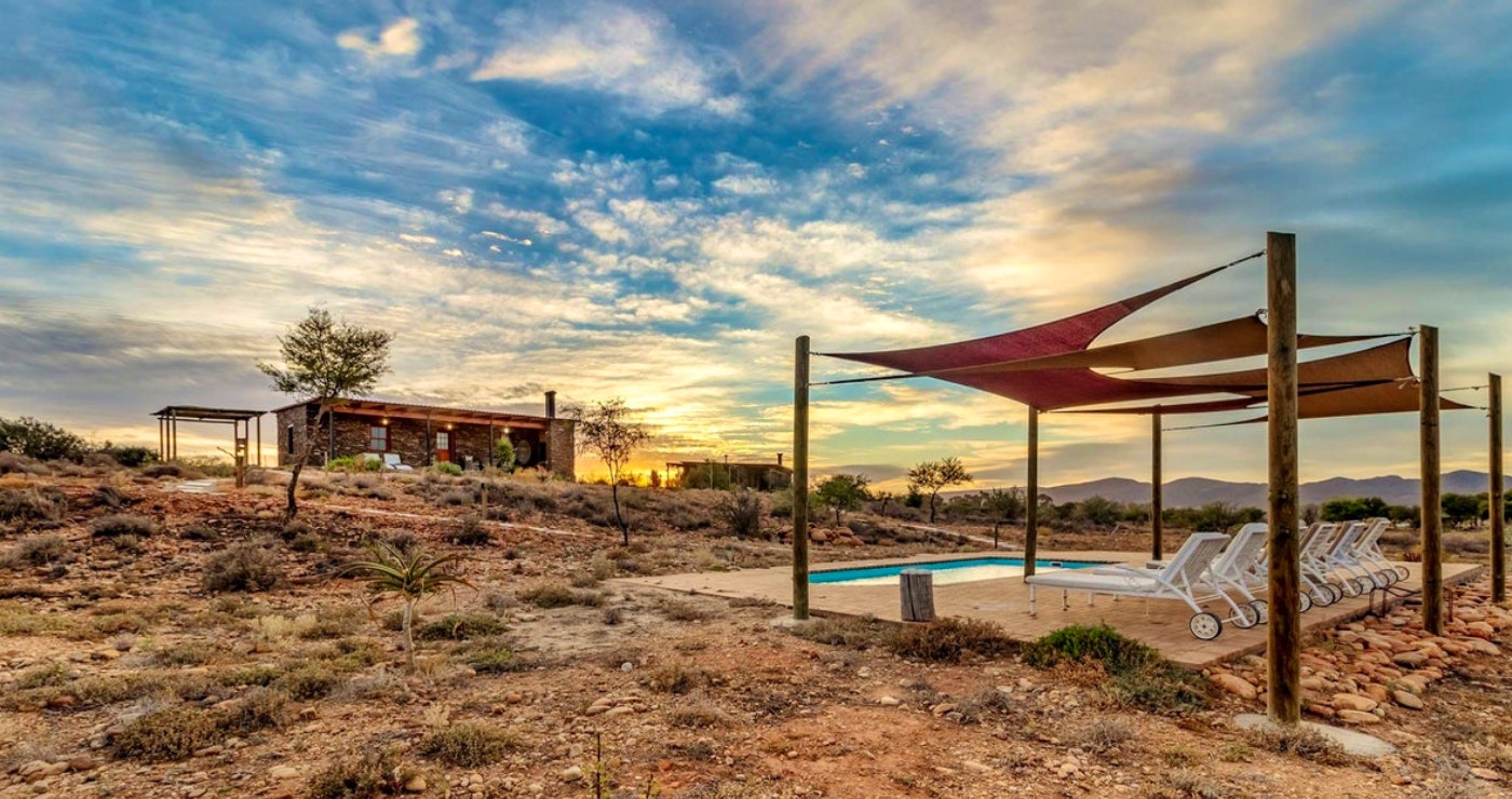 Voel soos Karoo-royalty by De Zeekoe Guest Farm