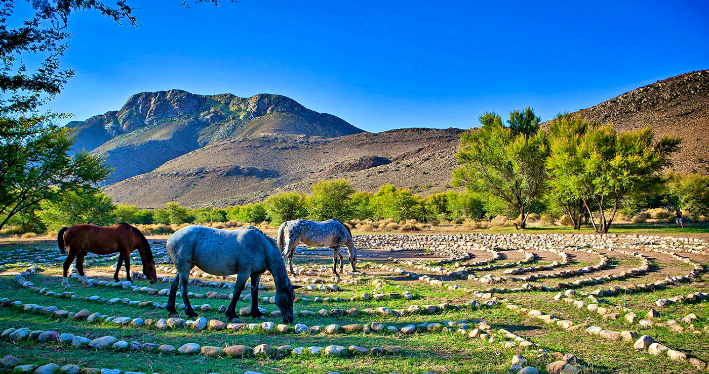 A Place to Reflect: Labyrinth Stays