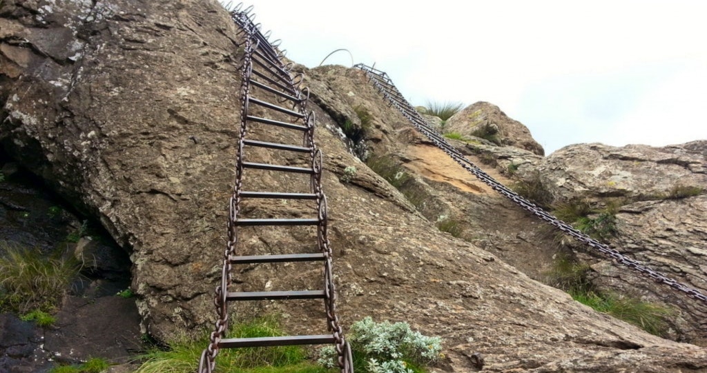 Chain ladder, Drakensberg