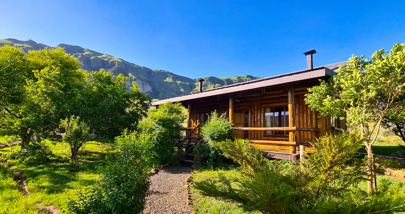 Romantiese bergkothuise vir die winter