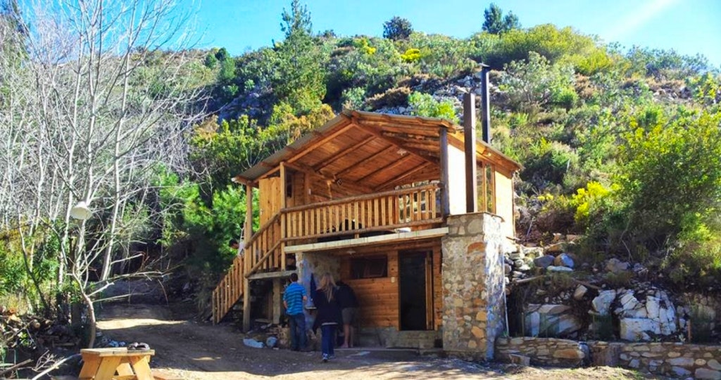 Montagu Route 62 accommodation Wes-Kaap log cabin