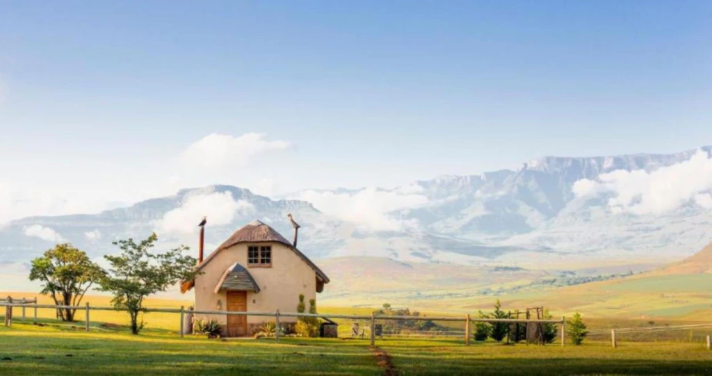 10 huise met kaggels vir groepe