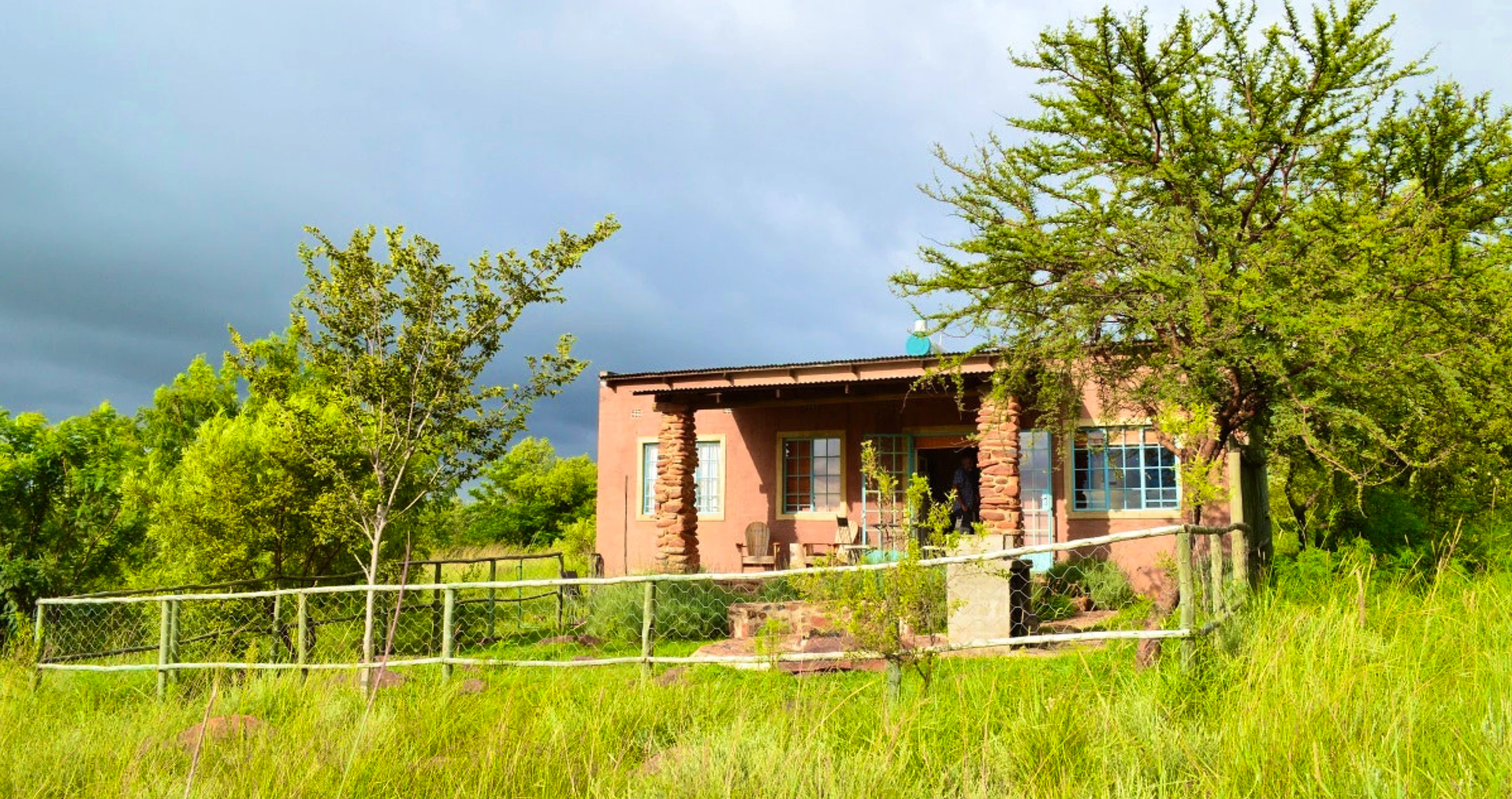 Troeteldiervriendelike verblyf naby Johannesburg