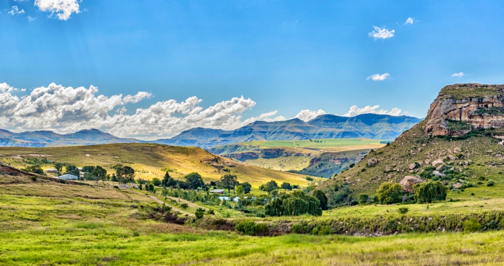 Maloti Route Maluti Region Malotiroete Vrystaat