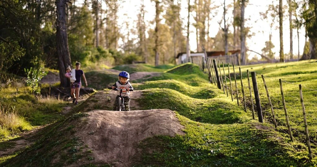 Gesinsverblyf met kindervriendelike aktiwiteite op die perseel 