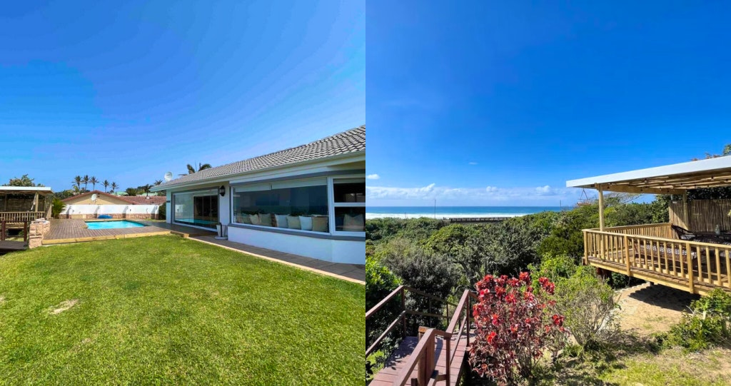 Pennington KwaZulu-Natal beach house stranduis in KwaZulu-Natal seaview strand uitsig lekkerslaap verblyf waar om te bly where to stay