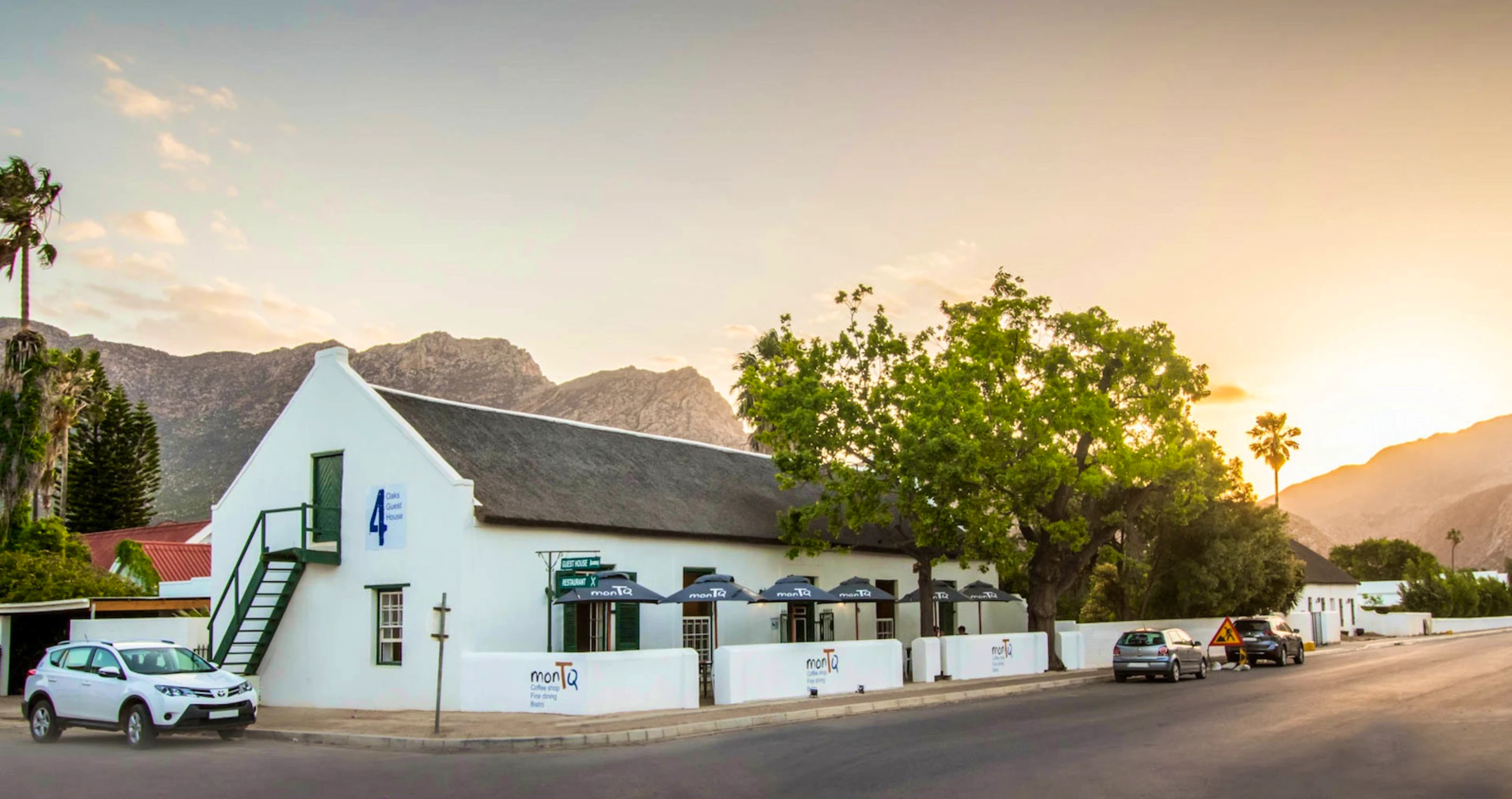 Lekke naweekdorpies buite Kaapstad