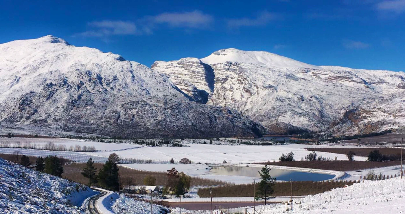 Snoesige sneeukyk-huisies vir dié Wes-Kaapse winter