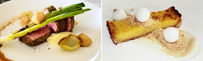 "Cuvee Beef Main" by Fiona Rossiter at InspiredLivingSA and lemon tart by Ankia Wolf (C) Travelground