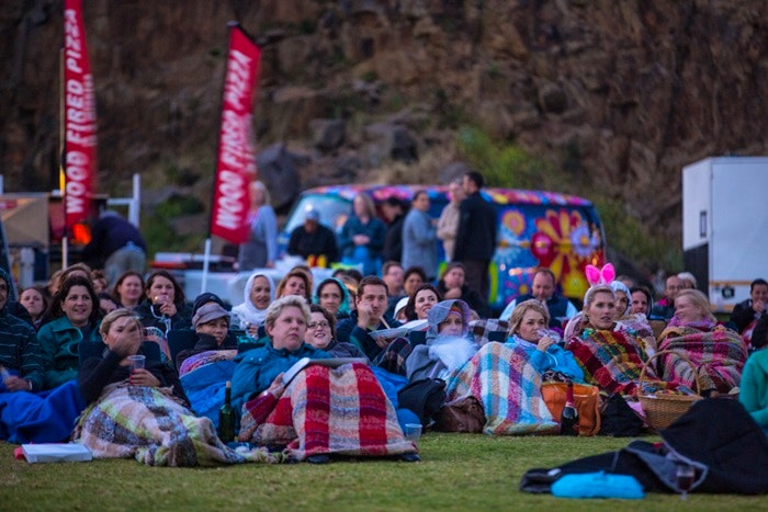 Viewers enjoying one of the previous Galileo Open Air events - The Galileo Open Air Cinema.