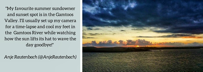 Anje Rautenbach: Summer Sundowner Spot Anje Rautenbach: Summer Sundowner Spot