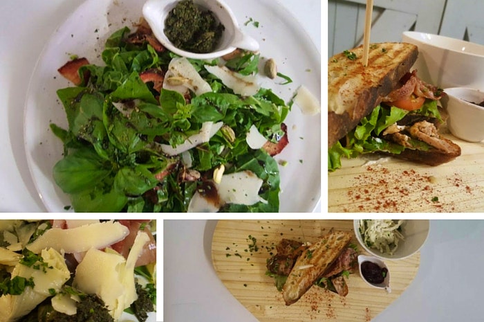 Some of the delicious fresh dishes at Zest Café in Port Alfred.   Photos: Zest Café